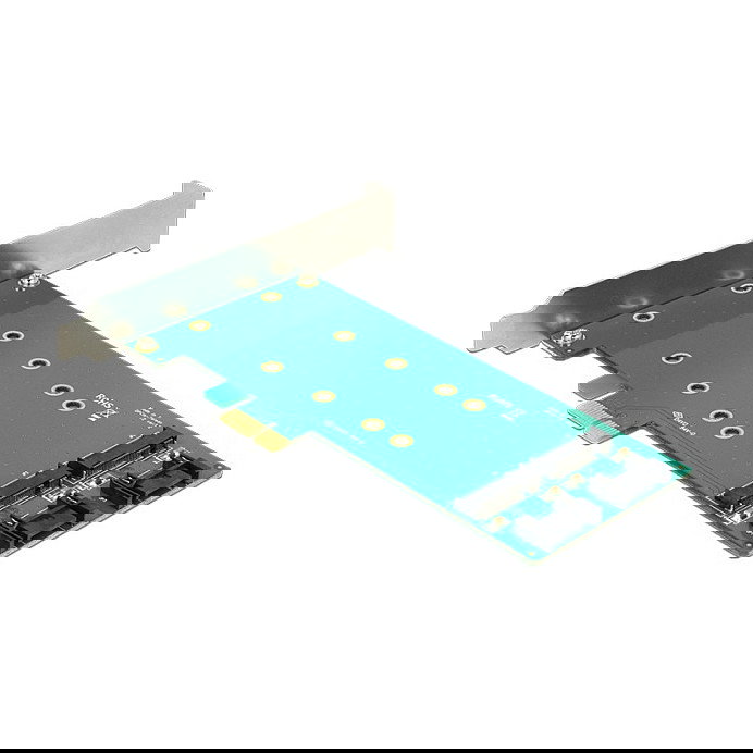 DeLOCK Tarjeta PCI Express x1 con 2 Puertos Internos M.2 Key B SATA de 110 mm - Factor de Forma Low Profile, Compatible con Windows/Linux, Incluye Cables DeLOCK Tarjeta PCI Express x1 con 2 Puertos Internos M.2 Key B SATA de 110 mm - Factor de Forma Low Profile, Compatible con Windows/Linux, Incluye Cables