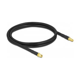 DeLOCK Cable de antena coaxial SMA macho a SMA hembra LMR/CFD300 0,9 m