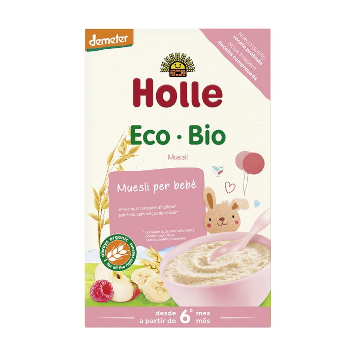 Holle Papilla de Muesli Bio Demeter 250g Holle Papilla de Muesli Bio Demeter 250g