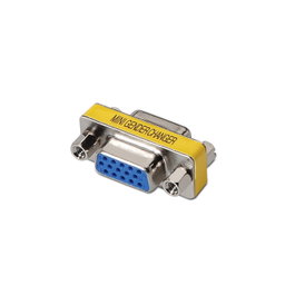 Aisens Adaptador VGA D-sub HDB15 Hembra a Hembra A114-0082