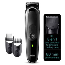 Braun Series 3 MGK3440 Kit Recortadora 8 en 1 para Barba Cabello Nariz y Orejas Recorte Preciso