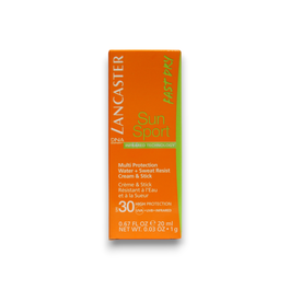 Sun Sport, Impermeable, Barra de protector solar, SPF 30, 20 ml