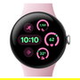 Google Pixel Watch 3 (41 mm) Smartwatch Wear OS LTE, Pantalla AMOLED 4.1 cm, 32 GB, 5 ATM, Batería 36 h, GPS, Rose Quartz