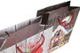 DKD Home Decor Bolsa Navidad Alpina Natural Multicolor Papel 10 x 23 x 18 cm (12 Unidades)