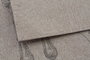 DKD Home Decor Individual Lino Negro Natural 30 x 0.1 x 45 cm (12 Unidades)
