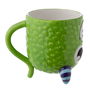 PUCKATOR Taza 3D Monstruo Monstarz Verde 550ml Ceramica