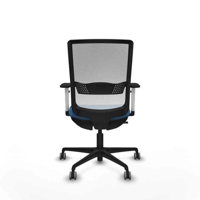 PIQUERAS Y CRESPO Silla de oficina Haches con mecanismo Sincro/Traslack, Azul claro y Blanco PIQUERAS Y CRESPO Silla de oficina Haches con mecanismo Sincro/Traslack, Azul claro y Blanco