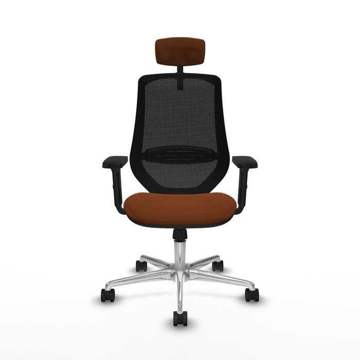PIQUERAS Y CRESPO Silla de oficina Mardos con mecanismo Sincro, Marrón y Negro PIQUERAS Y CRESPO Silla de oficina Mardos con mecanismo Sincro, Marrón y Negro
