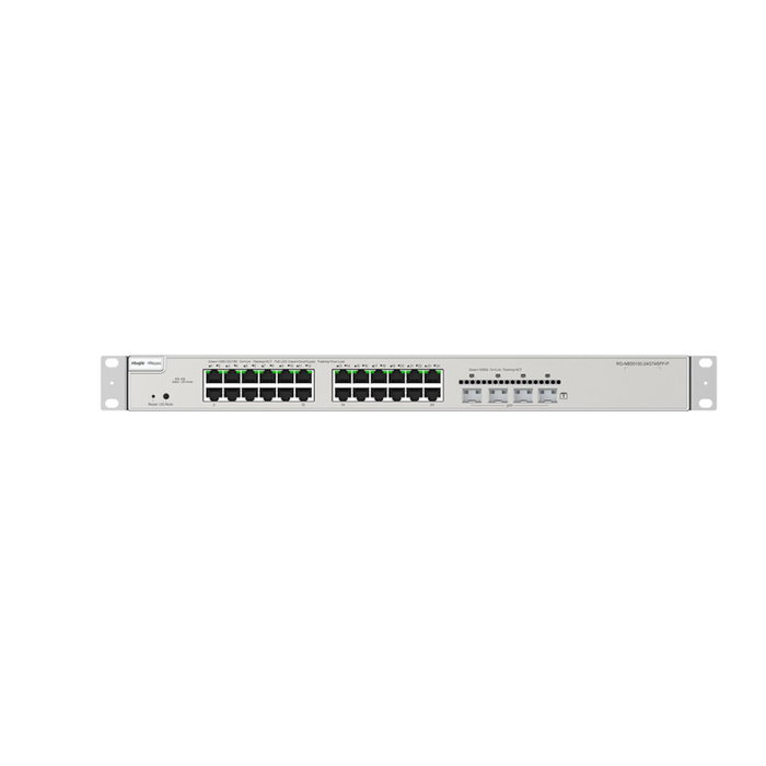 Ruijie Networks RG-NBS5200-24GT4XS-P Switch Gestionado L3 Gigabit Ethernet PoE Gris Ruijie Networks RG-NBS5200-24GT4XS-P Switch Gestionado L3 Gigabit Ethernet PoE Gris