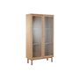 DKD Home Decor Vitrina Cristal MDF 100x40x183 KITH