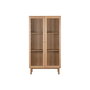 DKD Home Decor Vitrina Kith Moderno Cristal y MDF 40 x 183 x 100 cm
