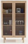 DKD Home Decor Vitrina Cristal MDF 100x40x183 KITH