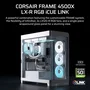 Corsair FRAME 4500X LX-R RGB Blanco
