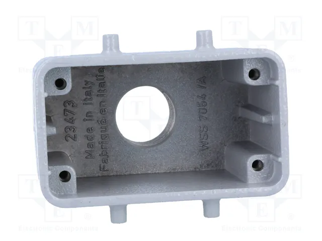 ILME Carcasa para conectores HDC tamaño 57.27 recto