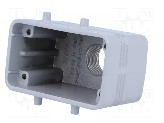 ILME Carcasa para conectores HDC tamaño 57.27 recto