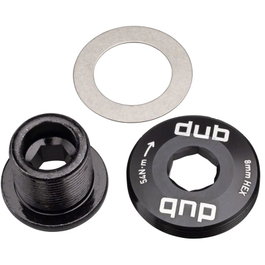 Sram Kit de tornillos de biela auto-extraíbles M18/M30 DUB de acero negro