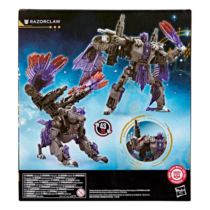 Hasbro Transformers Age of the Primes Leader Class Razorclaw 19 cm Hasbro Transformers Age of the Primes Leader Class Razorclaw 19 cm
