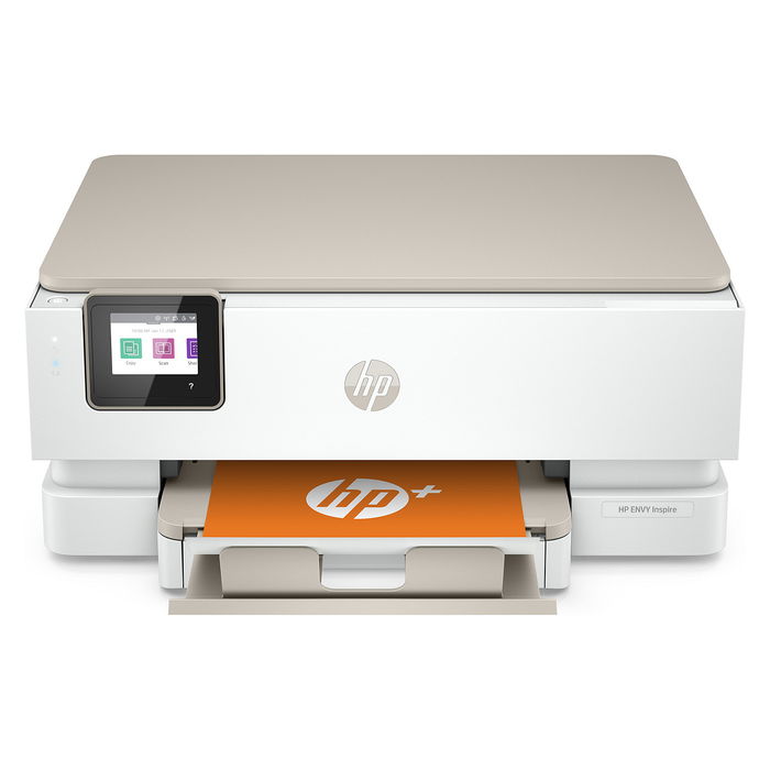 HP ENVY Inspire 7224e Impresora Todo en Uno, Inyección de Tinta, Escáner, Copiadora, Wi-Fi, Color Beige
