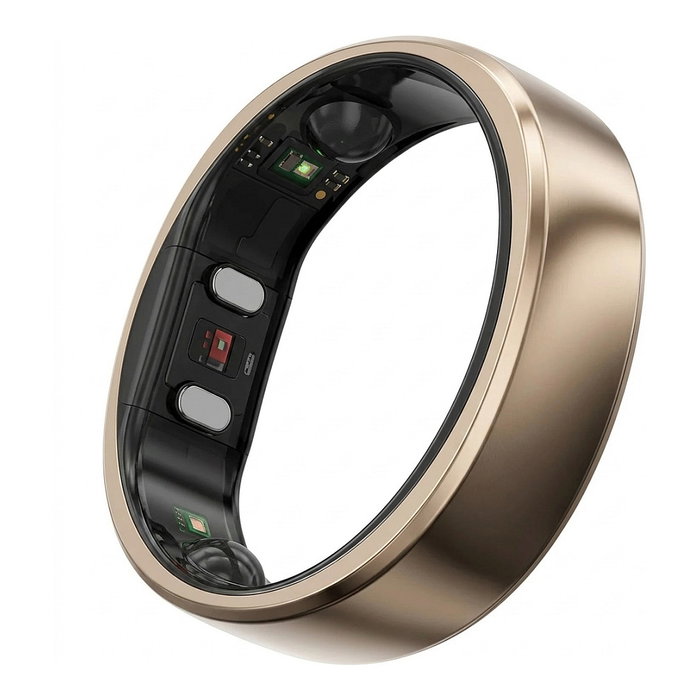 RingConn Gen 2 Smart Ring Gold Talla 14 Rastreador Actividad IP68 RingConn Gen 2 Smart Ring Gold Talla 14 Rastreador Actividad IP68