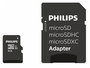 PHILIPS Tarjeta Micro SD 8GB Clase 10 con Adaptador 669036