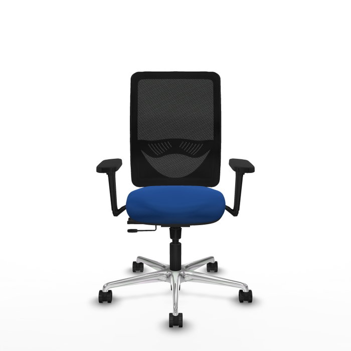 PIQUERAS Y CRESPO Silla de oficina Zulema Azul/Negro con Mecanismo Sincro/Traslack PIQUERAS Y CRESPO Silla de oficina Zulema Azul/Negro con Mecanismo Sincro/Traslack