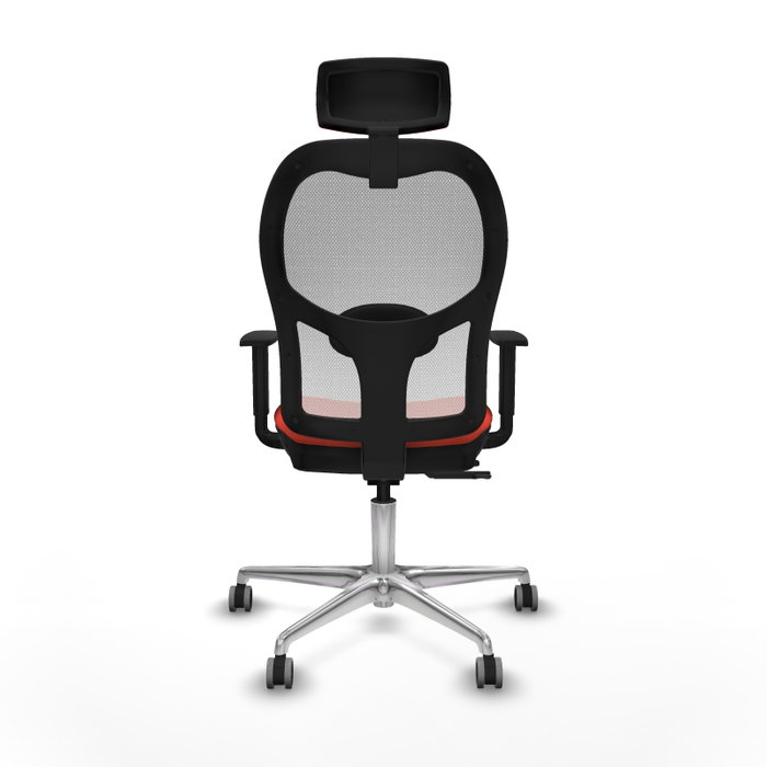 PIQUERAS Y CRESPO Silla de oficina Jorquera Naranja oscuro y Blanco PIQUERAS Y CRESPO Silla de oficina Jorquera Naranja oscuro y Blanco