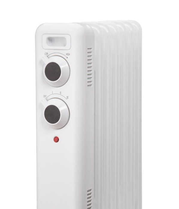 DAEWOO Radiador de aceite de 7 elementos 1500W - blanco