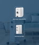 DAEWOO Radiador de aceite de 7 elementos 1500W - blanco
