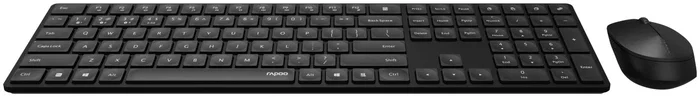 Rapoo 8020M Teclado y Ratón Inalámbricos Negro Layout Polaco Multimodo Bluetooth 2.4GHz Rapoo 8020M Teclado y Ratón Inalámbricos Negro Layout Polaco Multimodo Bluetooth 2.4GHz