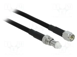 DeLOCK 12450 Cable Coaxial RG-58 SMA a FME 7,5 m