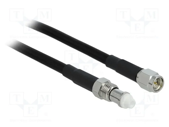 DeLOCK 12450 Cable Coaxial RG-58 SMA a FME 7,5 m DeLOCK 12450 Cable Coaxial RG-58 SMA a FME 7,5 m