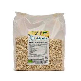 BIOLABRADOR Copos de Avena Finos Ecológicos 1Kg