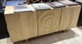 DKD Home Decor Mueble de TV Mandala Natural Mango y Metal