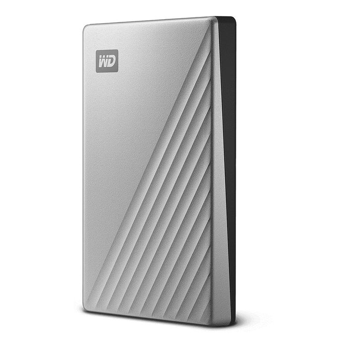 Western Digital WD My Passport Ultra Mac 5TB Plata USB-C/USB 3.0 Disco Duro Externo Metal finish RTL portable Western Digital WD My Passport Ultra Mac 5TB Plata USB-C/USB 3.0 Disco Duro Externo Metal finish RTL portable