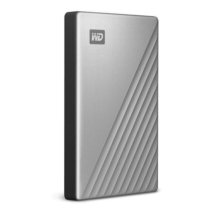Western Digital WD My Passport Ultra Mac 5TB Plata USB-C/USB 3.0 Disco Duro Externo Metal finish RTL portable Western Digital WD My Passport Ultra Mac 5TB Plata USB-C/USB 3.0 Disco Duro Externo Metal finish RTL portable