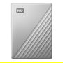 Western Digital WD My Passport Ultra Mac 5TB Plata USB-C/USB 3.0 Disco Duro Externo Metal finish RTL portable