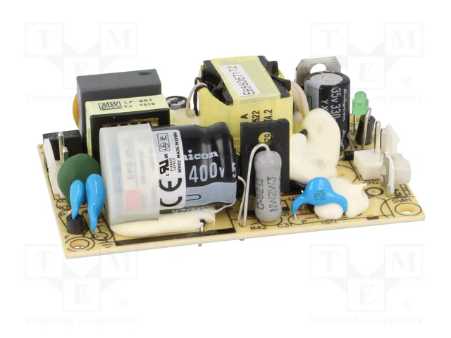MEAN WELL EPS-25-24 Alimentador de impulso abierto 25,2W 24V DC