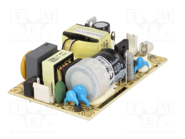 MEAN WELL EPS-25-24 Alimentador de impulso abierto 25,2W 24V DC