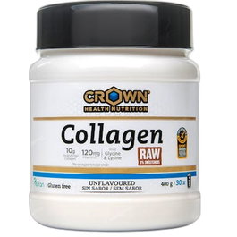 Crown Sport Nutrition Colágeno Raw Sin Edulcorar 450 G - Suplemento Alimenticio