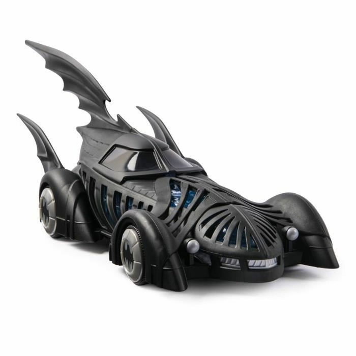 Spin Master Pack Maestro Spin Batimóvil + Figura Batman Forever Colección Retro DC