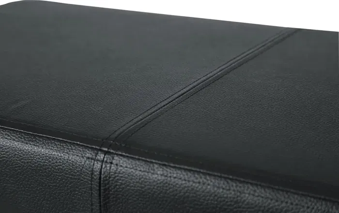 FRAMEWORKS Banqueta Estándar Para Teclado Negro Con Asiento Deluxe FRAMEWORKS Banqueta Estándar Para Teclado Negro Con Asiento Deluxe