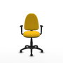 PIQUERAS Y CRESPO Silla de oficina Aýna Amarillo