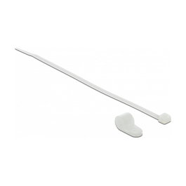DeLOCK 18869 Brida tipo escalera 300 mm x 4,8 mm, Blanco