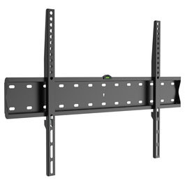 EQUIP Soporte de Pared Fijo para TV 37"-70" (94-177.8 cm) 40 Kg VESA 200x200 hasta 600x400 Negro Acero Inoxidable 1 Gango