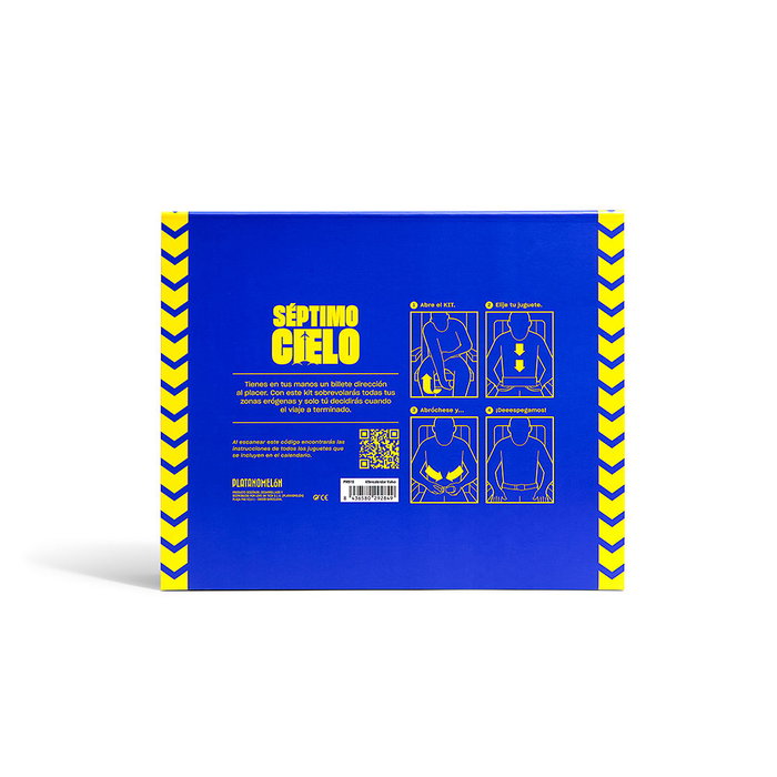 Platanomelón Séptimo Cielo Estuche 7 Piezas con Vibrador, Succionador, Lubricante y Libro