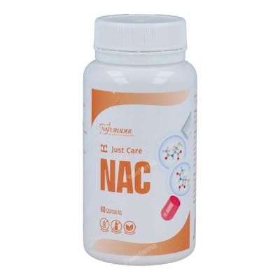 NATURLIDER NAC 600 mg N-Acetil Cisteína 60 Cápsulas NATURLIDER NAC 600 mg N-Acetil Cisteína 60 Cápsulas