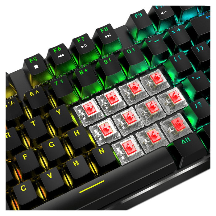 Hiditec GK400 Teclado Mecánico Gaming ARGB Negro Hiditec GK400 Teclado Mecánico Gaming ARGB Negro
