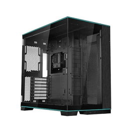 Lian Li O11D EVO RGB Caja Torre PC Gaming E-ATX Negro, Con Tiras de Luz ARGB, Vidrio Templado, O11DERGBX.00, Compatible con Placas Base EATX y Radiadores de 420mm