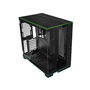 Lian Li O11D EVO RGB Caja Torre PC Gaming E-ATX Negro, Con Tiras de Luz ARGB, Vidrio Templado, O11DERGBX.00, Compatible con Placas Base EATX y Radiadores de 420mm