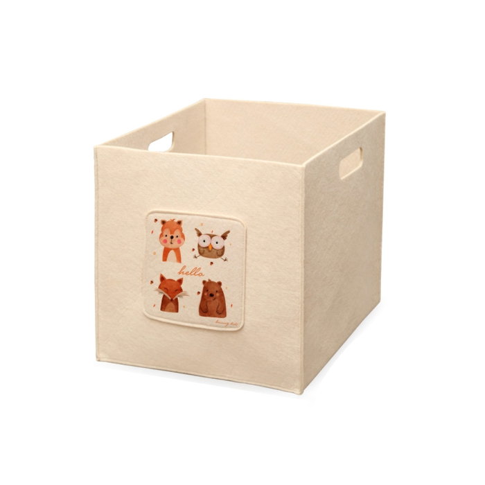 Aberto Design 6258 Organizador de Escritorio de Fieltro Verde y Crema 30 x 30 cm (2 Piezas)